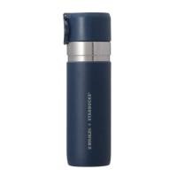 ราคา STARBUCKS Starbucks Starbucks stainless steel bottle STANLEY navy 473ml tumbler coffee Starbucks gift water bottle (43355092466)
