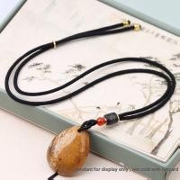 ราคา ไม้มะเกลือสร้อยคอเชือกทําเองถักความปลอดภัยหัวเข็มขัดหยกจี้เชือกผู้ชายผู้หญิงมงคลเมฆเงินผ้าไหมเชือกเส้นเล็ก (55707212583)