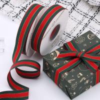 ราคา คริสต์มาสบรรจุภัณฑ์ริบบิ้น DIY โบว์กล่องของขวัญริบบิ้นสีแดงสีเขียวลายช่อเค้กตกแต่งริบบิ้น (29167776015)