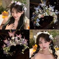 ราคา พวงมาลัยผมเจ้าสาว พร้อมสร้อยผมดอกไม้ และของตกแต่งผมสำหรับงานแต่งงาน (52159354670)