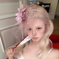 ราคา ผ้าคลุมสีชมพูสำหรับเจ้าสาวสไตล์ฝรั่งเศสย้อนยุค (49059378668)