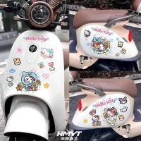 ราคา คิตตี้ คิตตี้ สติ๊กเกอร์ติดหน้าต่างการ์ตูนตกแต่งหมวกกันน็อคน่ารักสติกเกอร์บล็อกกันน้ํารอยขีดข่วนยานพาหนะไฟฟ้ารถจักรยานยนต์แม (54308748067)