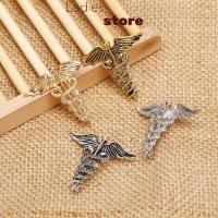 ราคา KTH แฟชั่น Retro Angel Wings Men Badge Pin เข็มกลัดงูปกเหรียญตกแต่งร้อน (54259317418)