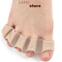 ราคา KTH Five Hole Fiber Toe Corrector Thumb Valgus Bigfoot Bone Overlap Toe Separator สามรู Toe Orthotic อุปกรณ์ Toe Straightener ร้อน (56058958648)