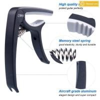 ราคา Streamers 1 Guitar Capo และ 5 Guitar Pis สําหรับ Acoustic Electric Guitarra Accessories ใหม่ (48359173136)
