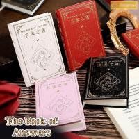 ราคา Streamers Creative Funny The Book Of Answers Notebook Portable Pocket Book Student Notebook Office Supplies Student Stationery Gifts New (26229561960)