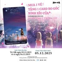 ราคา ตั๋วภาพยนตร์รอบพิเศษโรงหนังเวียดนาม ยามซากุระร่วงโรย 5 centimeters per second ฉบับแอนิเมชั่น จากมาโคโตะ ชินไค (53006084493)