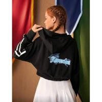 ราคา เสื้อฮู้ดดี้แขนยาว Harry Potter x Shein Ravenclaw แนวสปอร์ต เสื้อกีฬา เสื้อออกกำลังกาย (51750988898)