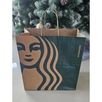 ราคา ถุงกระดาษ สตาร์บัคส์ ไซส์ใหญ่ Starbucks มือสอง used (48656246653)