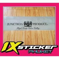 ราคา สติ๊กเกอร์คาดกระจกบังแดด Junction Produce สีเทา (7418101895)