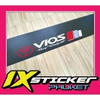 ราคา สติ๊กเกอร์คาดกระจกบังแดด Toyota Vios (5189676501)