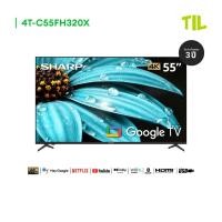ราคา NEW 2026 SHARP TV 55 นิ้ว 4K UHD Google TV สมาร์ททีวี รุ่น 4T C55FH320X รับประกัน 3 ปี (53508500268)