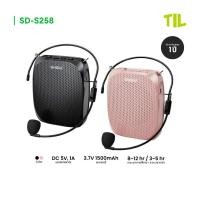 ราคา SHIDU รุ่น SD S258 ลำโพงไร้สายพกพา Voice Amplifier กำลัง 10W ครอบคลุม 400 ตรม และ รองรับ MP3 (29317021098)