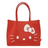 ราคา Hello Kitty Rootote Tote Bag Washable Hand Washable for Ladies Red 8382 03 Direct From Japan (41970970350)