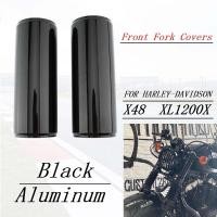 ราคา สําหรับ HARLEY DAVIDSON X48 XL 1200X ด้านหน้าส้อมรถจักรยานยนต์ Protector Gaiters Boot Shock ฝุ่น X 48 FORTY EIGHT XL1200X 16 22 (41502968973)
