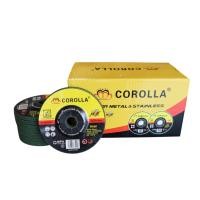 ราคา COROLLA ใบเจียร์ 4 นิ้ว ใบเจียร เหล็ก ใบเจียร สแตนเลส บาง 2 5 มิล 1 กล่อง บรรจุ 50 ใบ (28229609608)