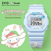 ราคา ZGO x Sanrio Cinnamoroll นาฬิกาเด็ก กันน้ำได้ 100 ปฏิทิน นาฬิกาปลุก นาฬิกาเด็กผู้ชาย 8611 (25009082071)