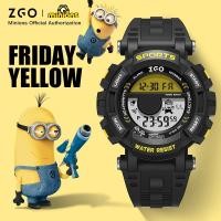 ราคา ZGO x Minions นาฬิกาเด็ก กันน้ำลึก 50M นาฬิกาอิเล็กทรอนิกส์แนวกีฬา ของขวัญสำหรับเด็ก 890 (25428847975)