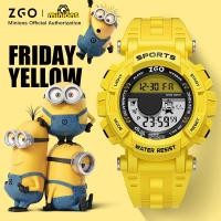 ราคา ZGO x Minions นาฬิกาเด็ก กันน้ำลึก100 นาฬิกาปลุก ปฏิทิน นาฬิกาเด็กผู้ชาย ของขวัญสำหรับเด็ก 890 (25058935601)
