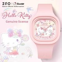ราคา นาฬิกา ZGO x Hello Kitty นาฬิกาเยลลี่แบรนด์ร่วม Sanrio สําหรับเด็กผู้หญิงและเด็ก นาฬิกาควอตซ์ 887 (27864999842)