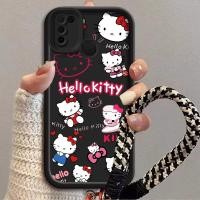 ราคา น่ารักสีชมพูแมวสําหรับ Infinix HOT10 LITE Infinix POP7Pro Infinix POP7 Infinix POP8 Infinix POP10C Infinix HOT40i Infinix X6525B เคสโทรศัพท์ซิลิคอนนุ่ม Anti Fall ฝาครอบ ShockProo (48756612257)