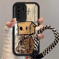 ราคา กาแฟ masked man สําหรับ Huawei P40 lite Huawei Nova7i Huawei Nova7 Huawei Nova7Pro Huawei Nova7SE เคสโทรศัพท์ซิลิคอนนุ่ม Anti Fall Cover ShockProof Clear Cover (47656605427)