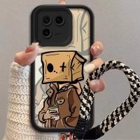 ราคา กาแฟ masked man สําหรับ Xiaomi 13lite Xiaomi13 Xiaomi13Pro Xiaomi14 Xiaomi14 Pro Xiaomi14ULTRA เคสโทรศัพท์ซิลิคอนนุ่ม Anti Fall ฝาครอบกันกระแทกฝาครอบใส (49906564595)