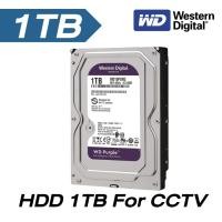 ราคา ฮาร์ดดิสก์ HDD WD Purple 1TB ฮาร์ดดิสสำหรับ NVR DVR กล้องวงจรปิด (54806292576)