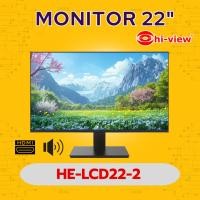 ราคา จอ Monitor 22นิ้ว ยี่ห้อHiview รองรับ HDMI มีลำโพงในตัว Full HD 1920x1080 ใช้งานกล้องวงจรปิด (52700165931)