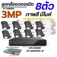 ราคา Hi view กล้องวงจรปิด HP 30B30PEL M พร้อมเครื่องบันทึก HP 9708PE ชุดคุ้มครบเซต ดูผ่านมือถือ (44320901746)