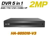 ราคา เครื่องบันทึก Hi View HA 98516 V3 รองรับ 16 กล้อง 5 ระบบ ประกัน 2 ปี ดูผ่านมือถือได้ (43870940346)