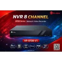 ราคา เครื่องบันทึกภาพกล้องวงจรปิด HP 9708 V1 8 ช่อง เครื่องบันทึกNVR รับภาพสูงสุด 6MP ใช้งานกับกล้อง IP (41677968700)