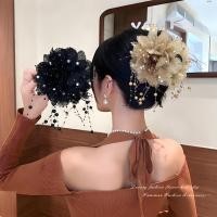 ราคา แฟชั่นผ้ากอซ High End Fringe กิ๊บติดผมสไตล์เกาหลี (27813426035)