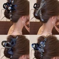 ราคา กิ๊บติดผมสุภาพสตรี สีดำ แบบเกาหลีขนาดใหญ่ (29180674817)