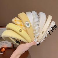 ราคา ที่คาดผมแบบฟองน้ำสีเหลือง สำหรับฤดูร้อนและสไตล์เกาหลีใหม่ๆ (28485886307)