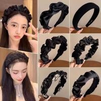 ราคา ที่คาดผมฤดูใบไม้ร่วงฤดูหนาวที่ดีงาม 2026 ที่คาดผมสีดําสไตล์ใหม่ (24135138117)