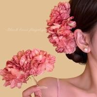 ราคา กิ๊บรูปดอกกุหลาบสีแดง สไตล์จีนใหม่สำหรับกี่เพ้า (55957210977)
