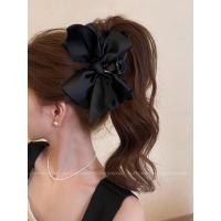 ราคา โบว์สีดำขนาดใหญ่สำหรับผมคลิปแบบฉลาม (44011142200)