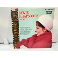 ราคา 1LPVinyl Records แผ่นเสียงไวนิล MOVIE RHAPSODIES VOLUME 2 MOVIE RHAPSODIES VOLUME 2 J4C130 (47356098768)