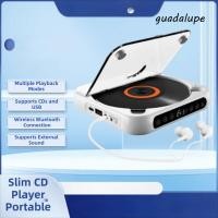 ราคา GUADALUPE1 เครื่องเล่นซีดี ฝาครอบกันฝุ่น6โหมดเครื่องเล่นเพลงแบบพกพา รีโมทคอนโทรลA Bซ้ําจับเวลาหน้าจอLEDภายนอกPlaybackบลูทูธเครื่องเล่นเพลงแบบพกพาใช้ (47856904211)
