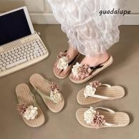 ราคา GUADALUPE1 Y2k ดอกไม้รองเท้าแตะ Casual Non Slip ผู้หญิง 3D ดอกไม้หวานชายหาดวันหยุด Flip Flop รองเท้าแตะสาว (57357033383)