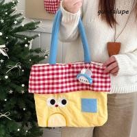 ราคา GUADALUPE1 กระเป๋าถือผ้าใบลายการ์ตูน กระเป๋าผ้า Kawaii ปัก แฟชั่นสไตล์ญี่ปุ่นหวานน่ารักน่ารักกระเป๋าสะพายกลางแจ้ง (56058831869)