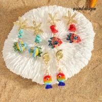 ราคา กัวดาลูป1เคลือบสีปลาดาวต่างหู หอยสังข์ปลาหมึกปลาดาวปลาขนาดเล็กแมงกะพรุนปลาดาวหูจี้ บุคลิกภาพที่ไม่ซ้ํากันโอ้อวดเรซิ่นดาวห้อยต่างหูเทศกาล (55607914687)