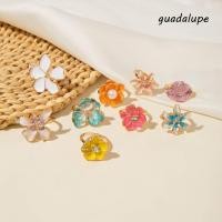 ราคา กูดาลูป1แหวนดอกไม้ ดอกคามิเลีย พลอยเทียม เคลือบแหวนนิ้ว ที่ไม่ซ้ํากันหยดน้ํามันเคลือบพิสดารฝรั่งเศสผิดปกติแหวน (55509079324)