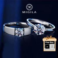 ราคา Free Box MIGILA แหวนหมั้นคู่ปรับไซส์ได้ สำหรับวันวาเลนไทน์ (57157460308)