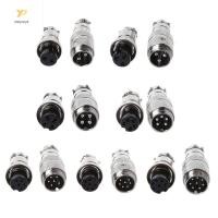 ราคา Ppy Gx16 Butting Aviation Male Connector ปลั๊กหญิง 2 3 4 5 6 7 8 Pin (27768141869)