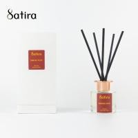 ราคา Satira Perfume Reed Diffuser Damask Rose 100 ml สถิรา ก้านไม้หอมปรับอากาศ กลิ่นกุหลาบ 100 มล (3562365219)