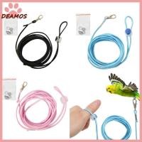 ราคา DE Bird Tether สําหรับนกแก้วนกขนาดเล็กกลางแจ้ง 9 84 ฟุตสายจูงสัตว์เลี้ยงยืดหยุ่น (46206549061)
