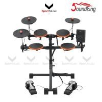 ราคา Soundking กลองไฟฟ้า รุ่น SD10 Portable Electronic Drum Kit with Foldable Design (45207146976)