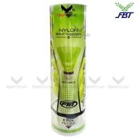 ราคา FBT ลูกแบดมินตัน ไนล่อน รุ่น 1200 หลอด 6 ลูก หัวไม้ก๊อก NYLON SHUTTLECOCK (42670300222)